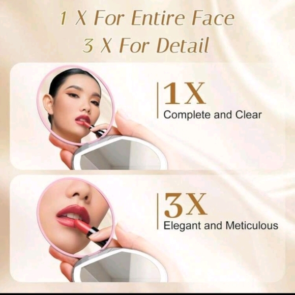 🆕 Rechargeable LED Makeup Compact 🪞🪞🪞 - Picture 2 of 11